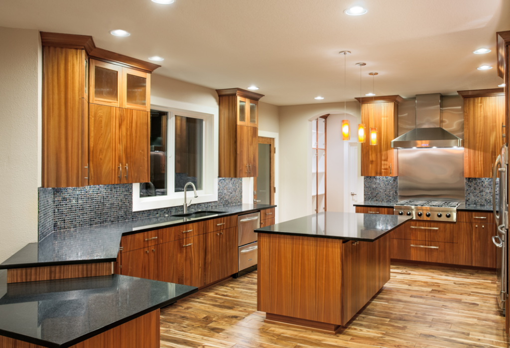 Remodeled kitchen